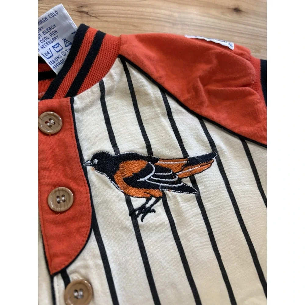 Rookie League Mighty Mac Baltimore Orioles One Piece 3-6M